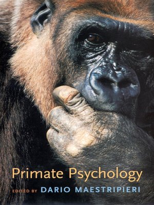cover image of Primate Psychology